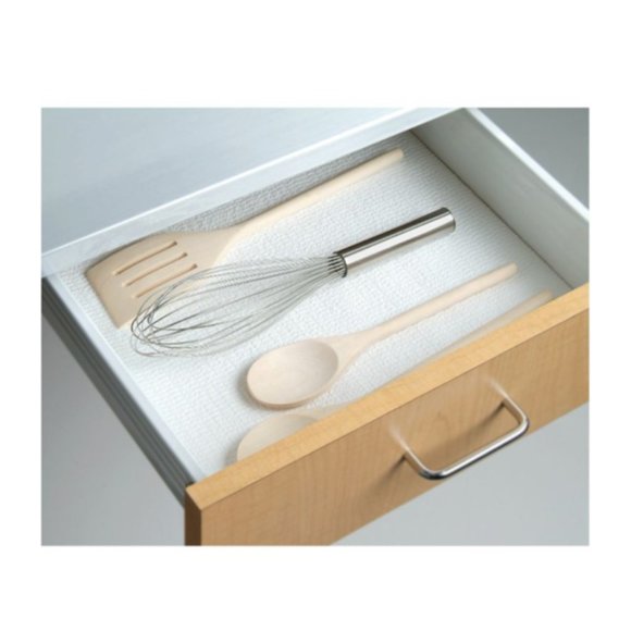 NWT - CON-TACT No-Slip Grip, Non-Adhesive Cushioned Shelf Liner - White 18"x4' - Picture 3 of 7